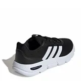 Championes Adidas Cloudfoam Flex de mujer, color negro con las tres tiras clásicas en los laterales en color blanco, y entresuela amortiguada blanca.
