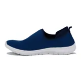 Zapatillas deportivas Actvitta sin cordones, color azul marino con suela blanca.