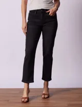 Jean recto de denim azul, marca Royalty.