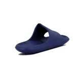 Sandalias Quiksilver modelo Moonstone de hombre, color azul marino, con tira ancha y el logo de la marca estampado en relieve.