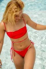 Bikini de atar, colaless, sin costuras y con un fitting espectacular!