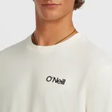 Remera O'Neill de manga corta, color blanco, con cuello redondo y pequeño estampado con el logotipo de la marca en el pecho.