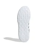 Championes Adidas Lite Racer 4.0, color gris con detalles blancos, con tecnología Cloudfoam.