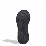 Championes de running Adidas modelo Ultrarun 5 TR, color negro. Presentan un diseño técnico con malla superior repelente al agua, mediasuela con tecnología Bounce 2.0 para mayor amortiguación y suela de goma Adiwear con taqueado para un agarre óptimo en diversas superficies.