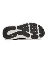 Championes de running Under Armour Charged Assert 10, color negro con detalles en rosado. Presentan una parte superior de malla transpirable con revestimientos de cuero, entresuela Charged Cushioning para mayor amortiguación y suela de caucho macizo.