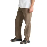 Pantalon de corte relajado con cintura elástica, confeccionado en tejido Bedford elástico con acabado teñido.