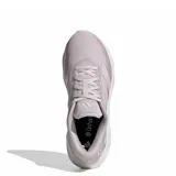 Championes Adidas Galaxy 8 W, color rosado claro con entresuela blanca y diseño de running.