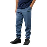 Pantalon de jogging Umbro modelo Downtown, color azul, con ajuste elástico en los tobillos y logo de la marca estampado en la parte superior.