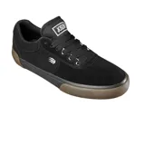 Championes Etnies Joslin Vulc, color negro con detalles en blanco.