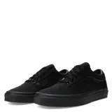 Championes Vans Old Skool negros de lona con detalles de cuero y suela de goma.