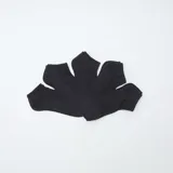 Pack de cinco pares de medias invisibles negras.