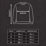 Buzo de cuello redondo y corte oversize, confeccionado en tejido de algodón de alta calidad en color azul. Presenta un diseño minimalista con el logo de la marca bordado sutilmente en el pecho.