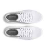 Championes urbanos Under Armour, modelo Sportstyle Official, color blanco con diseño minimalista y logo de la marca en el lateral.
