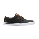 Championes Etnies Jameson 2 Eco, color negro con suela blanca.