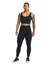 Calza deportiva de tiro alto con diseño ajustado al cuerpo. Confeccionada en tejido elástico de alto rendimiento con tecnología que absorbe el sudor y secado rápido. Cuenta con bolsillos laterales funcionales y refuerzo en la entrepierna para mayor comodidad.