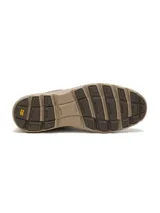 Zapatos de cuero marrón Caterpillar modelo Oly 2.0, con cordones y suela de goma con tracción.