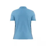 Chomba Lacoste Polo Paris lisa color borgoña, de piqué de algodón orgánico, corte entallado y cuello polo con dos botones.