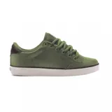 Championes CIRCA modelo AL 50, color verde oliva con detalles en negro y suela blanca.