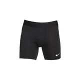 Short deportivo negro de compresión con cintura elástica con la inscripción "Nike Pro" y logo de la marca en la pierna derecha.