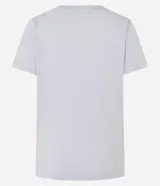 Remera básica de cuello redondo y manga corta, confeccionada en algodón peruano de alta calidad. Presenta un diseño liso y versátil, ideal para uso diario.
