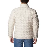Campera técnica Columbia modelo Delta Ridge II, con tecnología HeatSeal™ de construcción sin costuras y forro termorreflectante Omni-Heat™. Presenta cierre frontal completo, cuello alto con protección para la barbilla, bolsillos laterales con cremallera y puños ribeteados. Confeccionada con aislamiento de plumón de 650 hilos y tejido exterior con tecnología Omni-Shield™ repelente al agua y manchas.