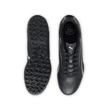 Championes de fútbol Puma Vitoria TT, color negro con detalles en blanco.