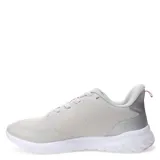 Championes Topper Strong Pace III, color gris con detalles en lila y logo plateado.