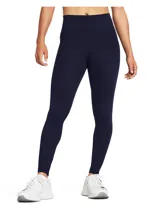 Calza deportiva de tiro alto en color azul marino, confeccionada en tejido de punto elástico de alto rendimiento. Cuenta con bolsillos laterales funcionales y diseño ergonómico para mayor comodidad y sujeción durante el entrenamiento.
