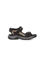 Sandalias de trekking Ecco Offroad, con diseño ergonómico, tiras ajustables con velcro y suela de goma con tecnología FLUIDFORM para mayor soporte y confort.