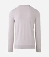 Suéter masculino de viscosa de la marca Marfinno, corte regular, con cuello redondo y mangas largas.
