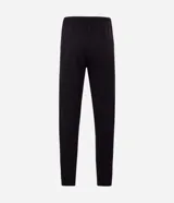 Pijama masculino compuesto por remera de manga larga con cuello redondo y pantalón largo tipo jogger. El conjunto presenta un diseño en color negro con detalles en blanco y estampados oficiales de la marca PlayStation.
