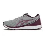 Championes de running Asics modelo Gel-Pacemaker 2, color gris con detalles en bordó y suela blanca. Incorporan tecnología de amortiguación en la suela y capellada de malla transpirable.