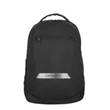 Mochila Samsonite modelo Acceleration Harlow, de diseño ergonómico y funcional. Cuenta con un compartimento principal amplio con cierre, un bolsillo frontal con cierre y una placa metálica con el logo de la marca en la parte inferior. Posee correas ajustables y asa superior reforzada.