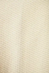 Chaleco marrón de lana con cuello mao, solapas pronunciadas, bolsillos ojal y terminaciones envivadas.