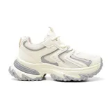 Championes deportivos American Sport color blanco con detalles en gris.