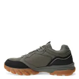 Championes Topper Grove unisex color gris con detalles en negro y suela marrón.