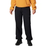 Pantalon de senderismo Columbia modelo Brea Falls, color negro, con cintura elástica, cinturón integrado y bolsillos laterales con cierre.