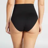 Braga de cintura alta color negro, con efecto moldeador.