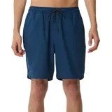 Short de baño Rip Curl S-Series Vc Pivot color azul, de diseño liviano, con cintura elástica y cordón ajustable.