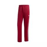 Pantalón deportivo Adidas de la selección española de fútbol, color bordó con las icónicas tres tiras blancas laterales y logo del trébol en la pierna. Presenta cintura elástica y escudo de la federación en el frente.