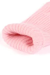 Guantes de tejido de punto acanalado, con puño elástico y diseño clásico.