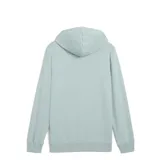 Buzo con capucha Puma, de corte clásico y diseño minimalista. Presenta el logo de la marca estampado en pequeño en el pecho y bolsillo tipo canguro frontal.