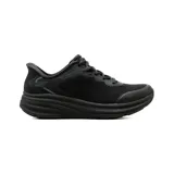 Championes deportivos Skechers Slip-ins Bobs Skillz, color negro, con parte superior de malla transpirable, suela amortiguada y diseño sin cordones funcionales.