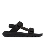 Sandalia deportiva Columbia modelo Peakfreak Roam, color negro, con dos bandas ajustables con cierre de velcro y suela de goma con tecnología Omni-GRIP para mayor tracción.