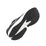 Championes de running Joma Neon para hombre, color negro con suela blanca y detalles en el logo.