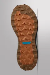 Zapatilla deportiva para hombre, color verde oliva y gris oscuro, con tejido de punto transpirable, recubrimientos protectores en puntera y talón, y entresuela con tecnología Spume Foam V2.