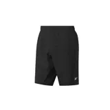 Short deportivo Reebok de hombre, color negro, con cintura elástica ajustable con cordón, bolsillos laterales y logo estampado en la pierna.