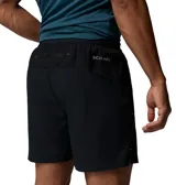 Short deportivo Columbia Stealth Spring Lined con tecnología Omni-Wick de color negro, con cintura elástica, cordón interior y bolsillos funcionales.