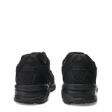 Championes urbanos New Balance modelo 509, color negro, con diseño robusto estilo dad shoe. Presentan un upper de malla transpirable con refuerzos sintéticos, mediasuela con tecnología ABZORB para mayor amortiguación y suela de goma resistente.
