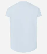 Remera deportiva Get Over de microfibra texturizada color rojo, con mangas cortas, cuello redondo y corte holgado.